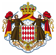 Escudo de Armas del Principado de Mónaco