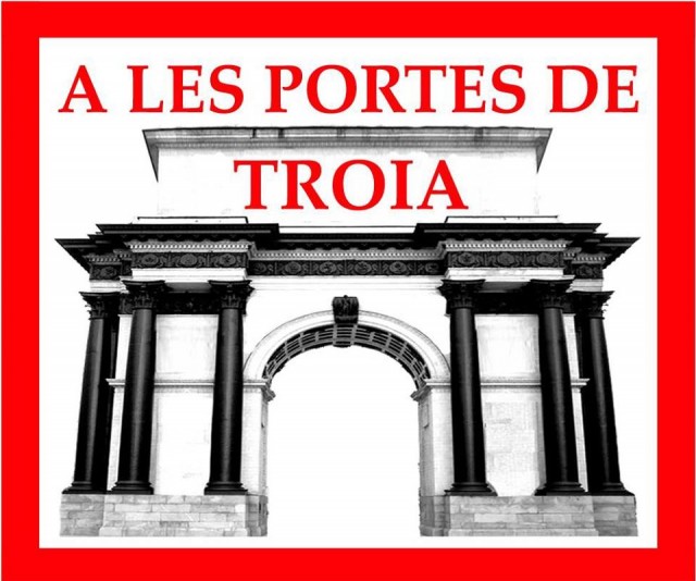 Logo - A les portes de Troia - Matadepera Ràdio