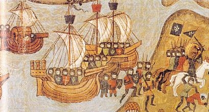 Desembarco cruzado en Damieta (1249) - Irse a la guerra tiene su qué pero ¿qué hacer con los cadáveres de los que mueren lejos de casa?